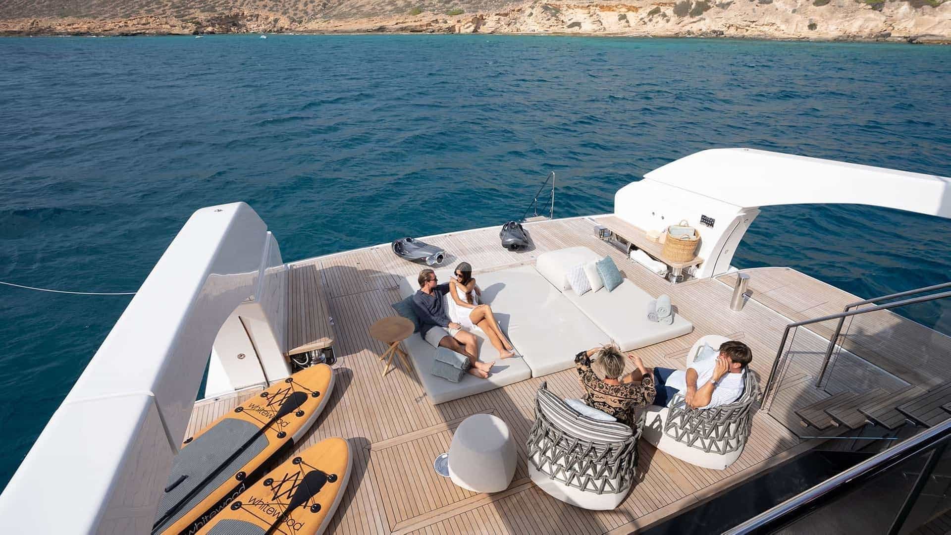 ON TIME - deck aft | Drivas Yachts