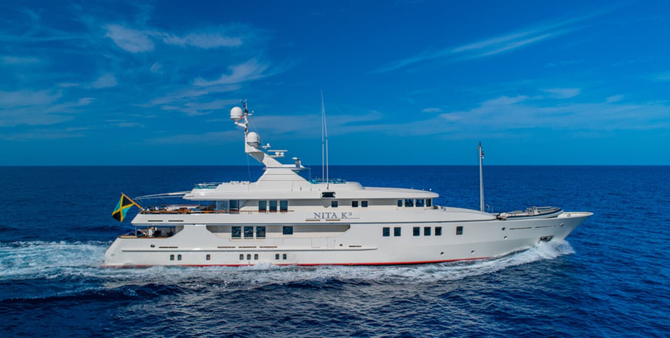 NITA K II - ext stbd | Drivas Yachts