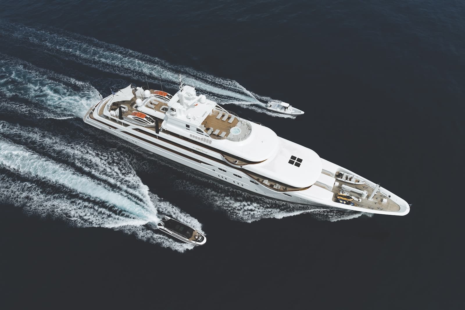 EMIR - aerial | Drivas Yachts