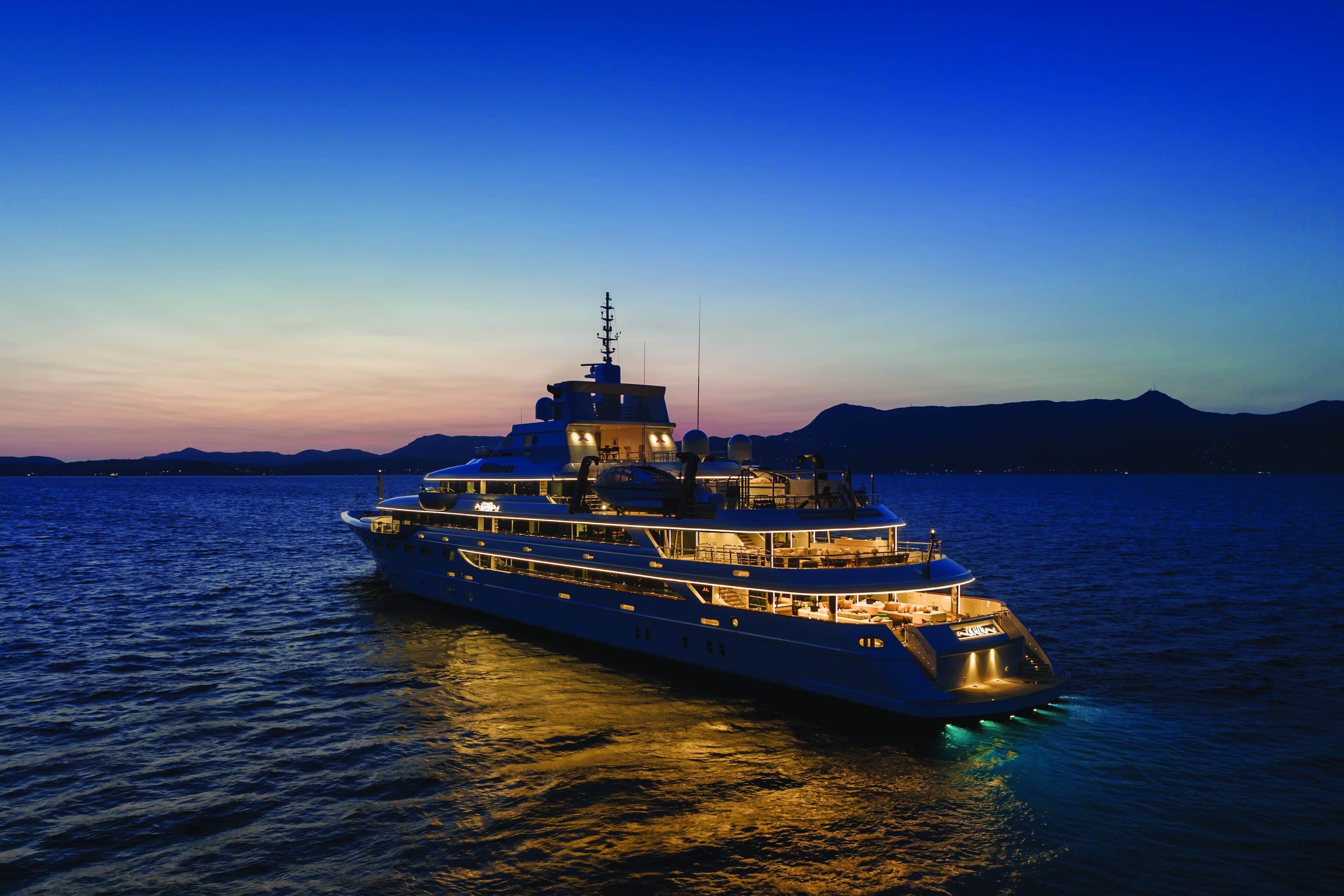 EMIR - aerial | Drivas Yachts