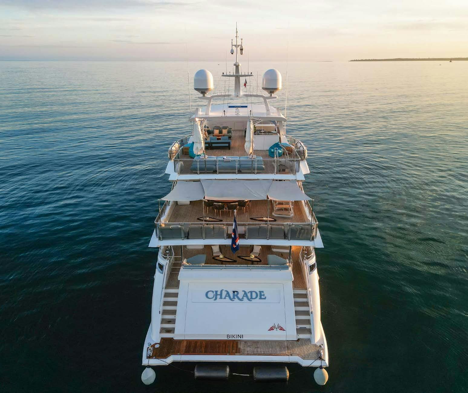 CHARADE - aerial | Drivas Yachts