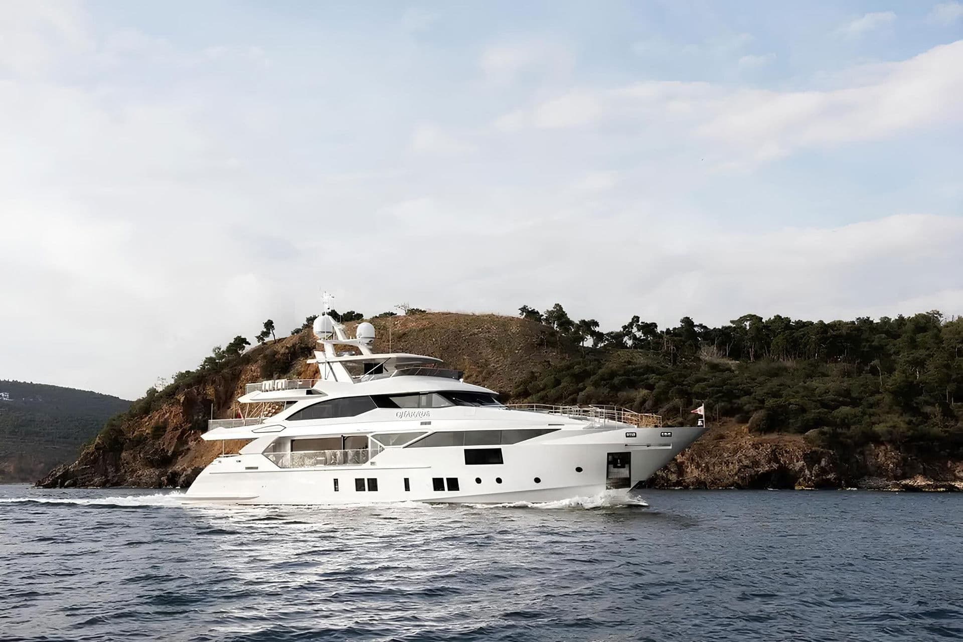 CHARADE - ext stbd | Drivas Yachts