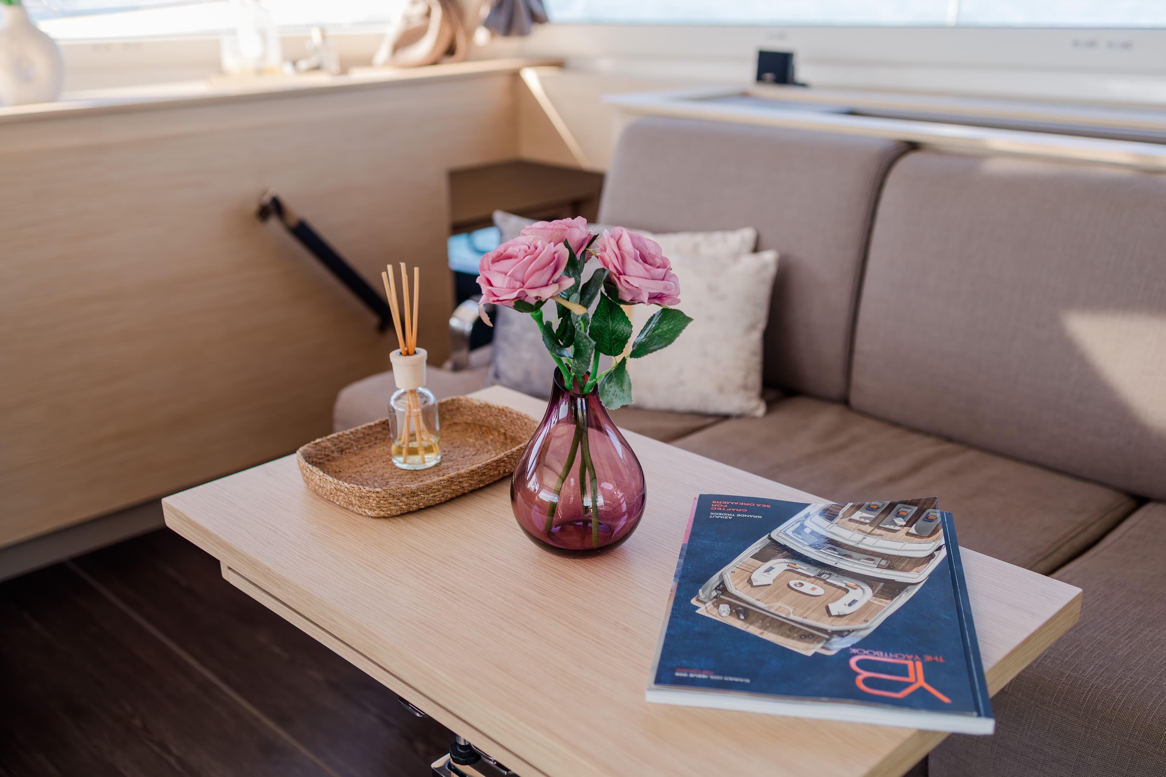 Sailing yacht KEBISIKS 15.91m by Fountaine Pajot — interior