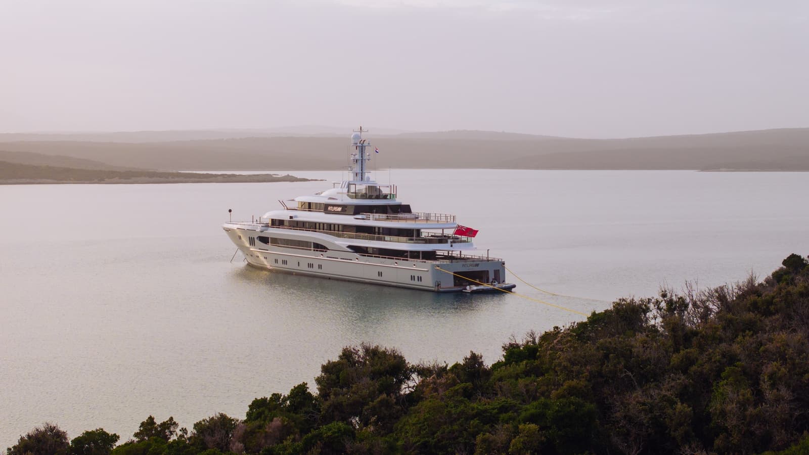 ATLAS - aerial | Drivas Yachts