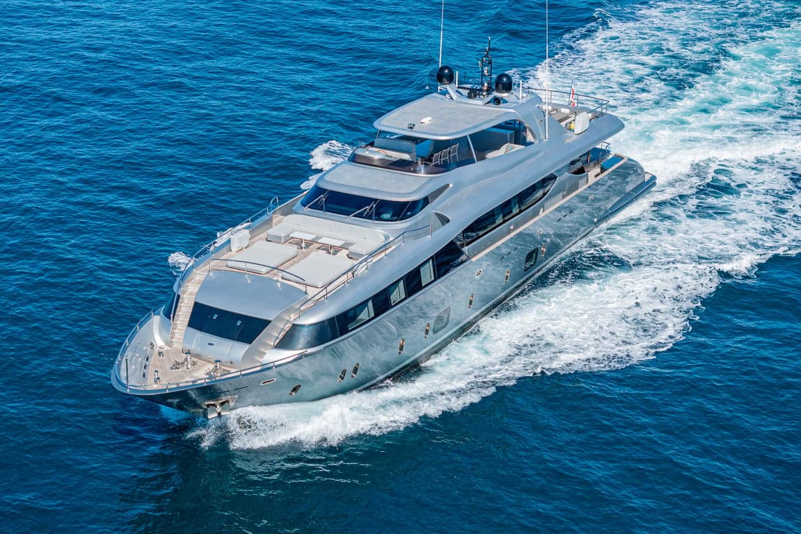 SANDS - aerial | Drivas Yachts