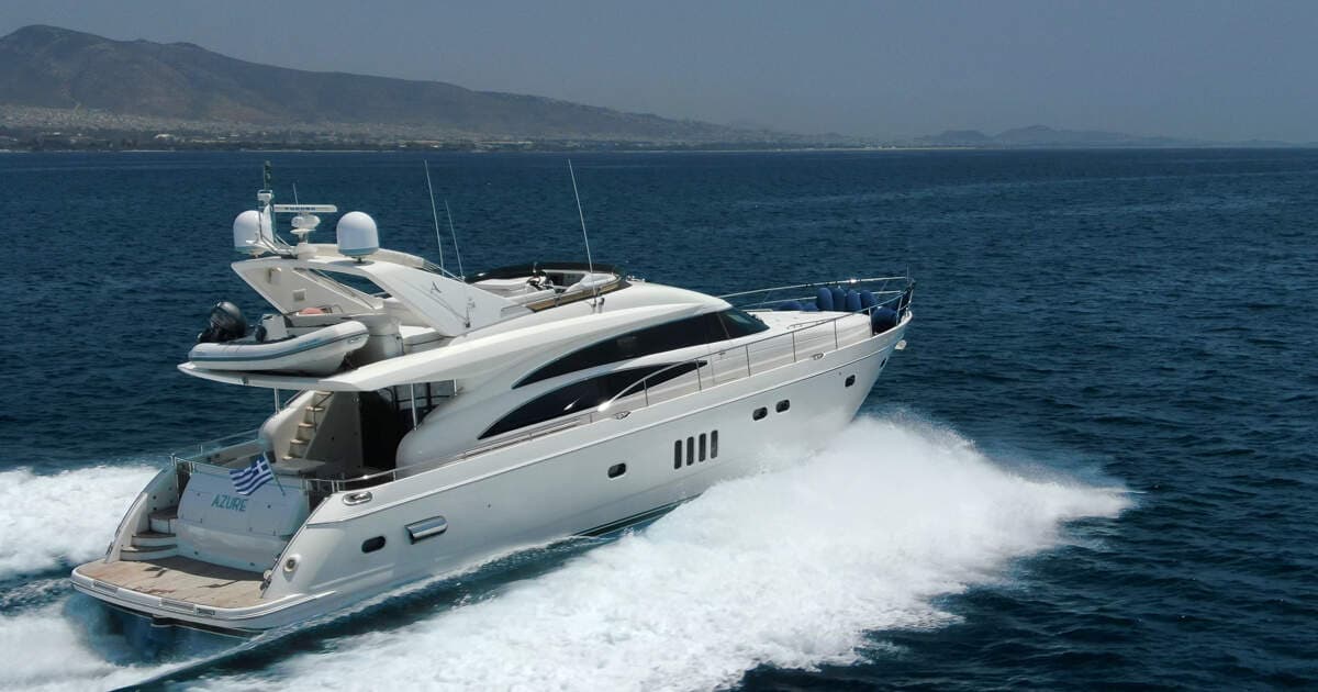 Motor Yacht AZURE ONE available for charter