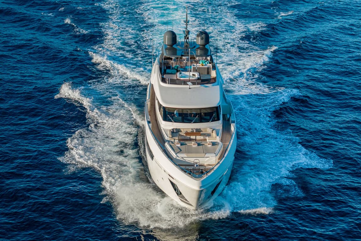 SOUTH - aerial | Drivas Yachts