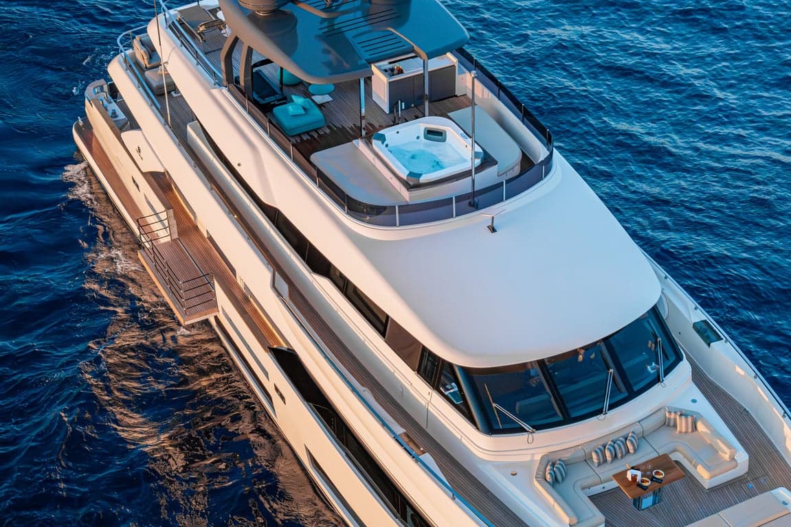 SOUTH - aerial | Drivas Yachts