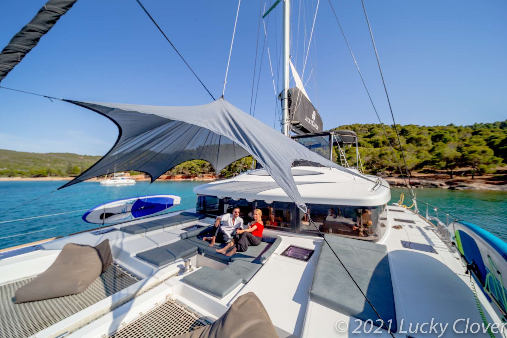 Sailing yacht Lucky Clover 16m by Lagoon — photo 4