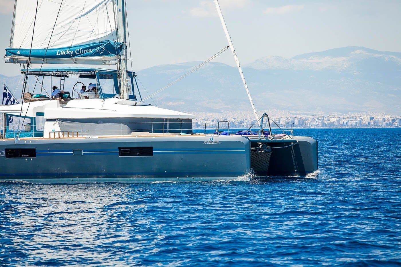 Lucky Clover - ext stbd | Drivas Yachts
