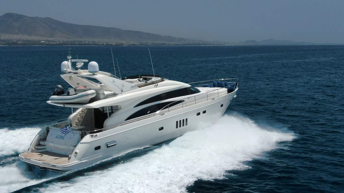 Motor yacht AZURE 22m by Princess — photo 5