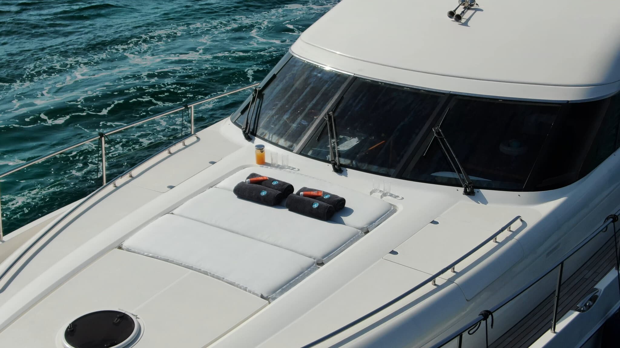 AZURE - deck fly | Drivas Yachts