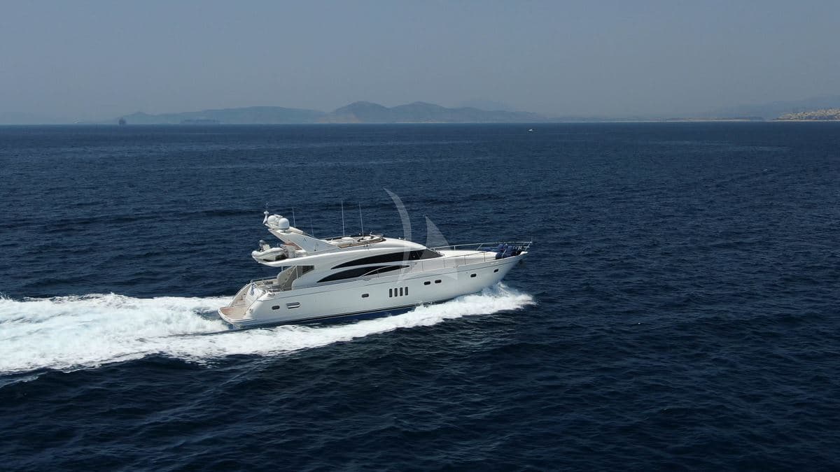 AZURE - ext running | Drivas Yachts