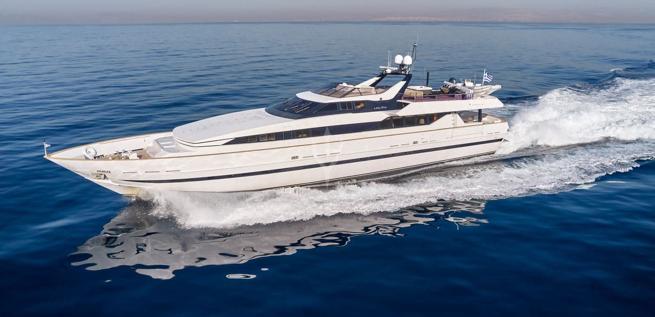 Motor yacht LADY RINA 36.7m by Baglietto — exterior
