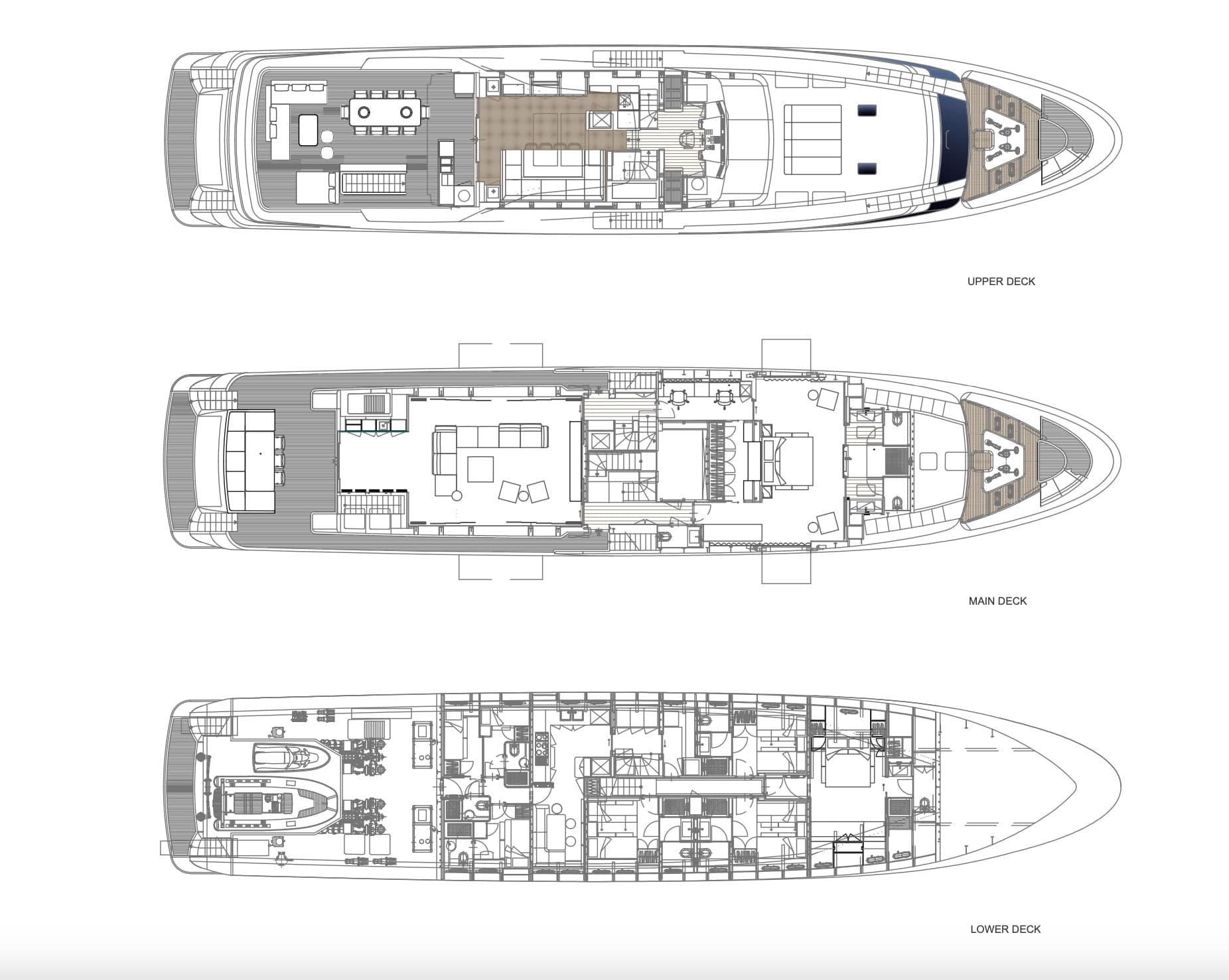 NAIA - layout | Drivas Yachts