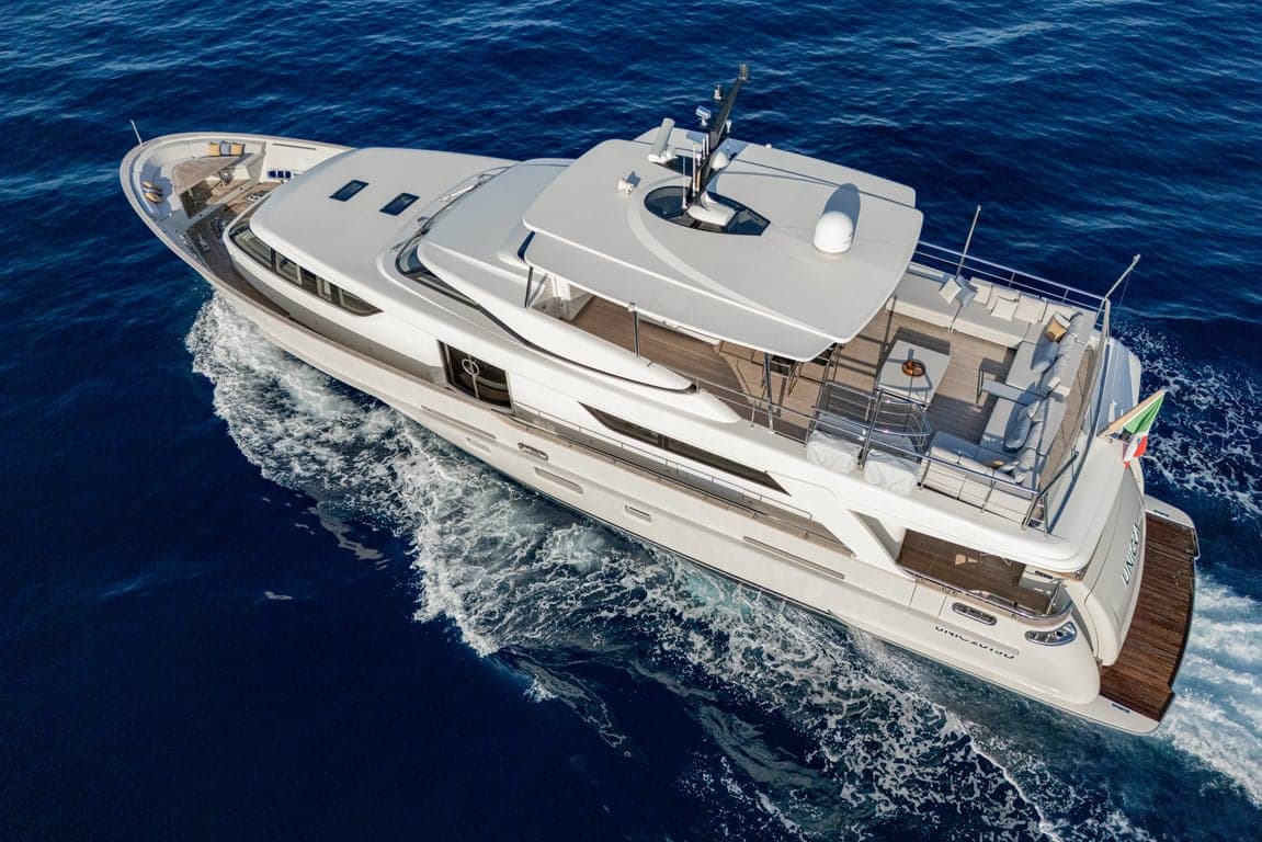 UNICKA - aerial | Drivas Yachts