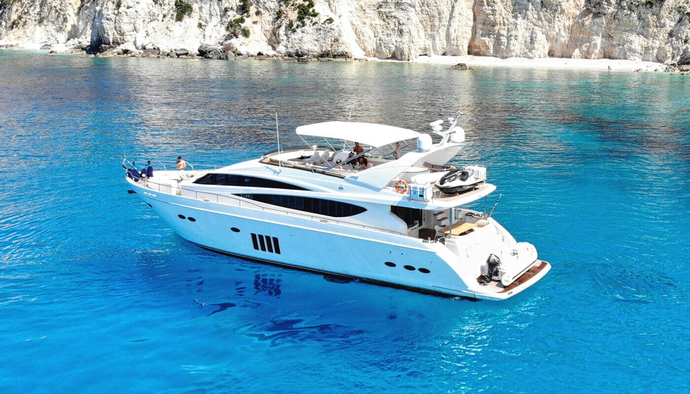 GIA SENA - aerial | Drivas Yachts