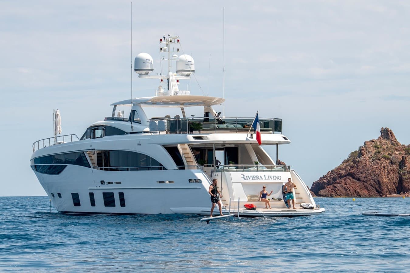 GIA SENA - ext stbd | Drivas Yachts
