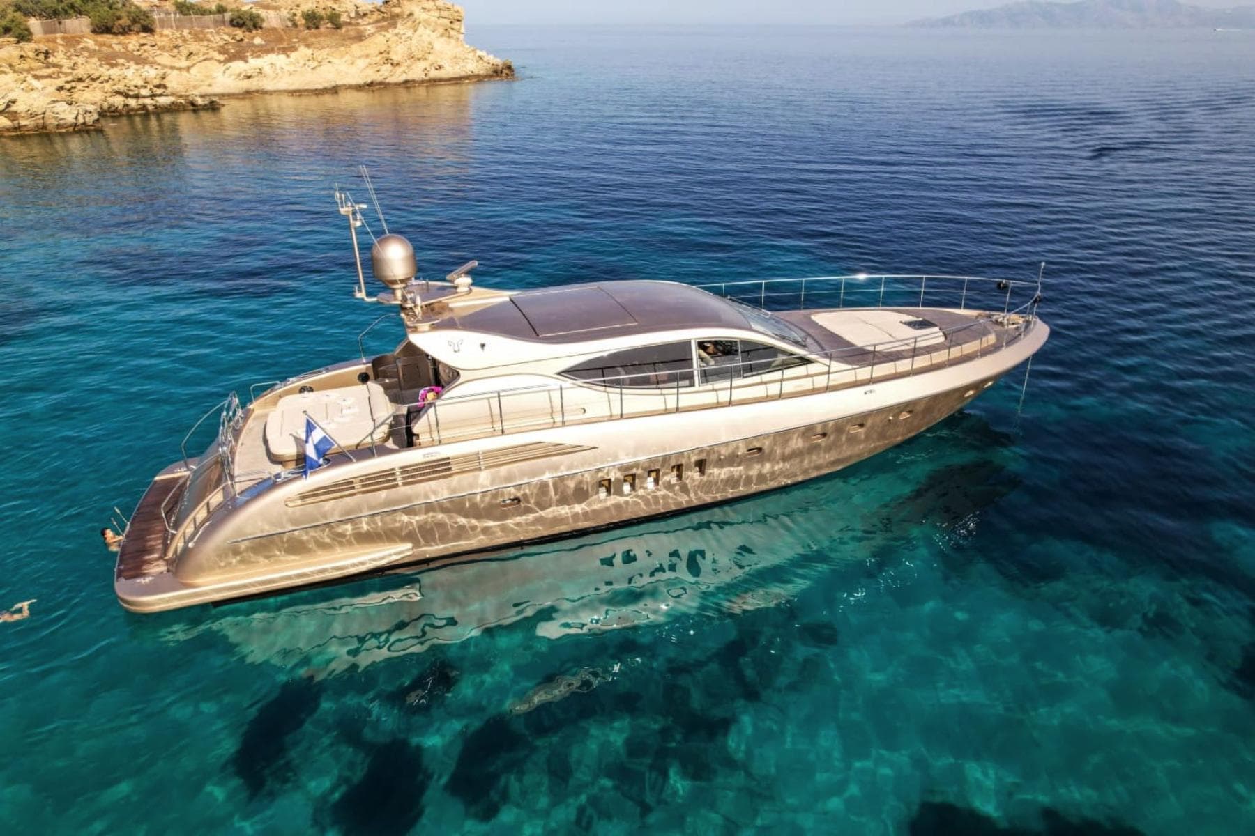 VITAMIN SEA - aerial | Drivas Yachts