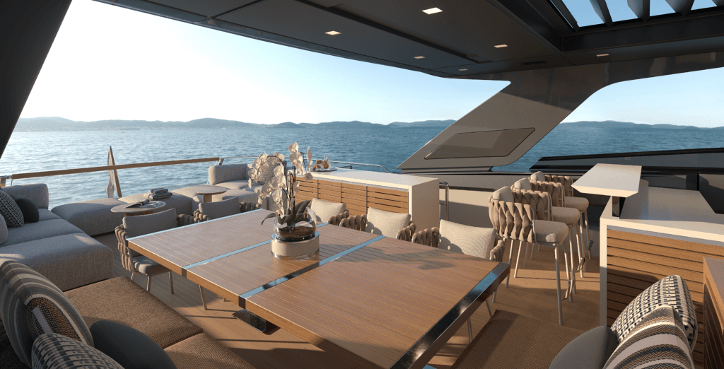 VITAMIN SEA - deck fly | Drivas Yachts