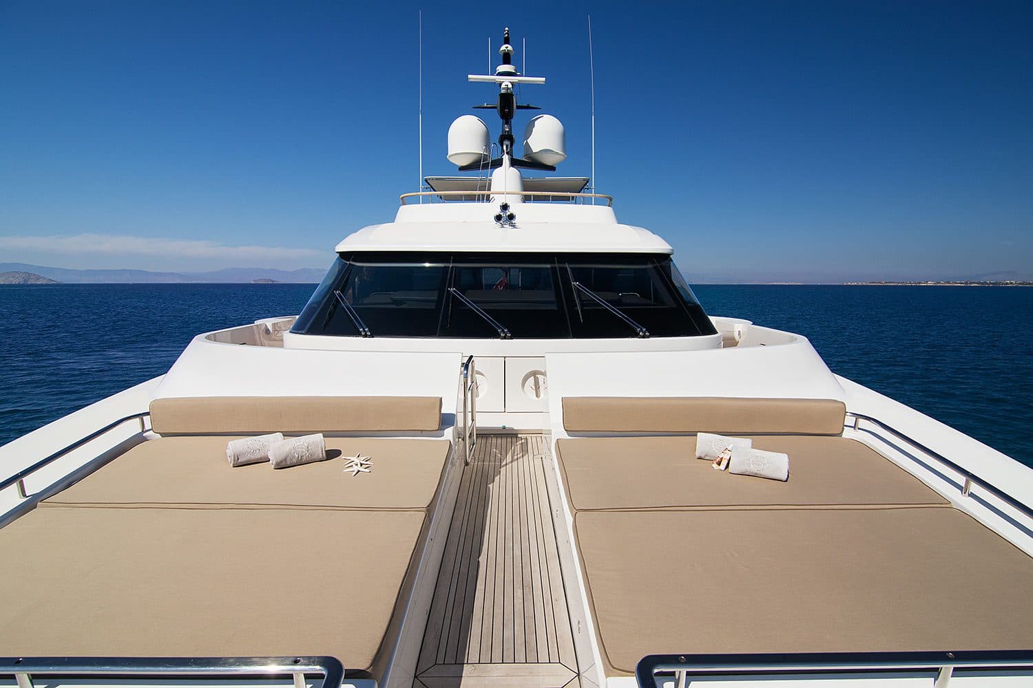 WHISPER V - deck fly | Drivas Yachts