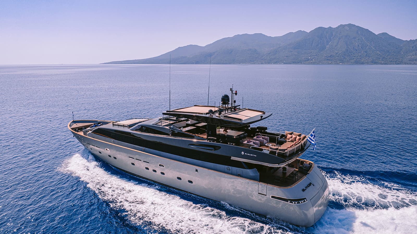 ISLANDER II - aerial | Drivas Yachts