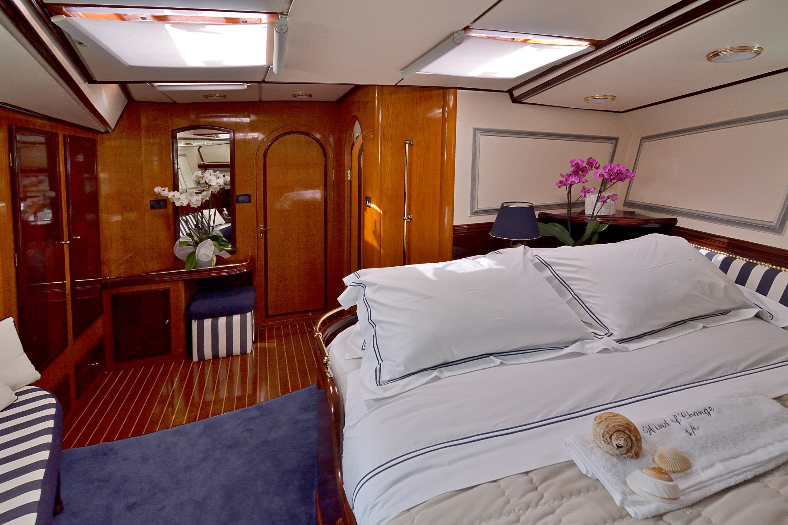 Sailing yacht WIND OF CHANGE 29m by Brooke Marine — photo 8