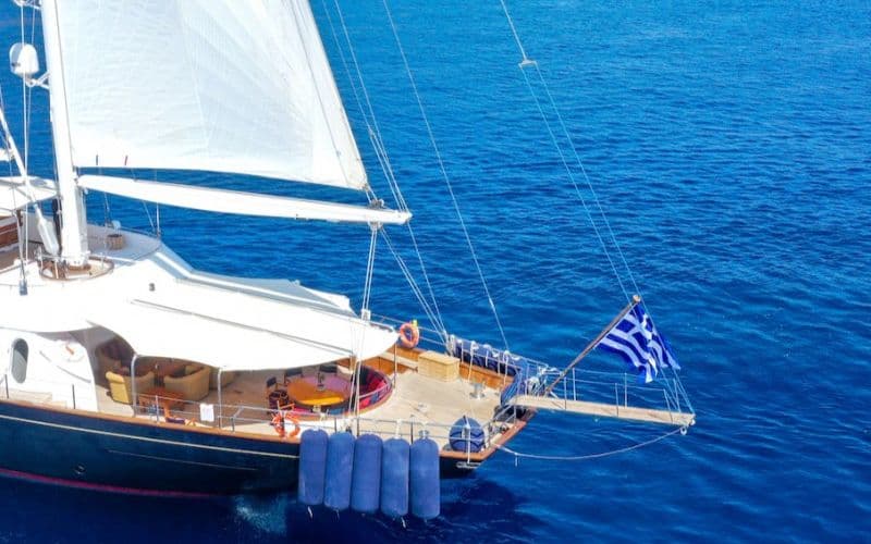 Tamarita - ext stbd | Drivas Yachts