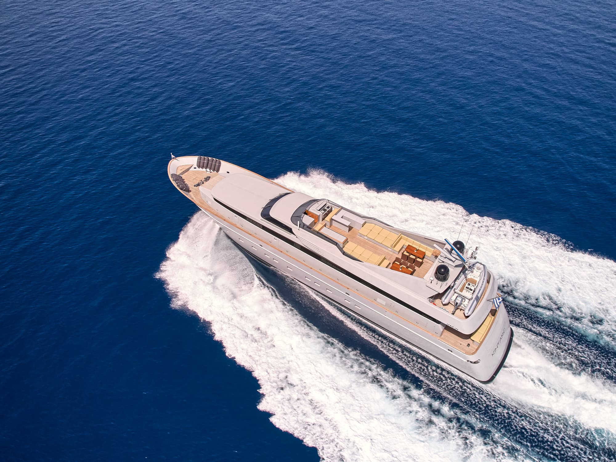 KINTARO - aerial | Drivas Yachts