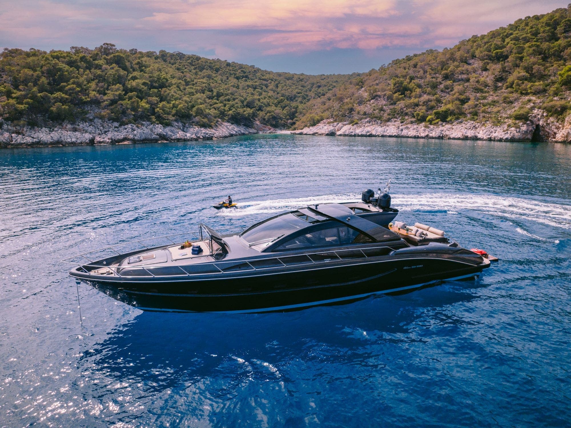 Motor yacht WHO CARES 21m by Riva — starboard