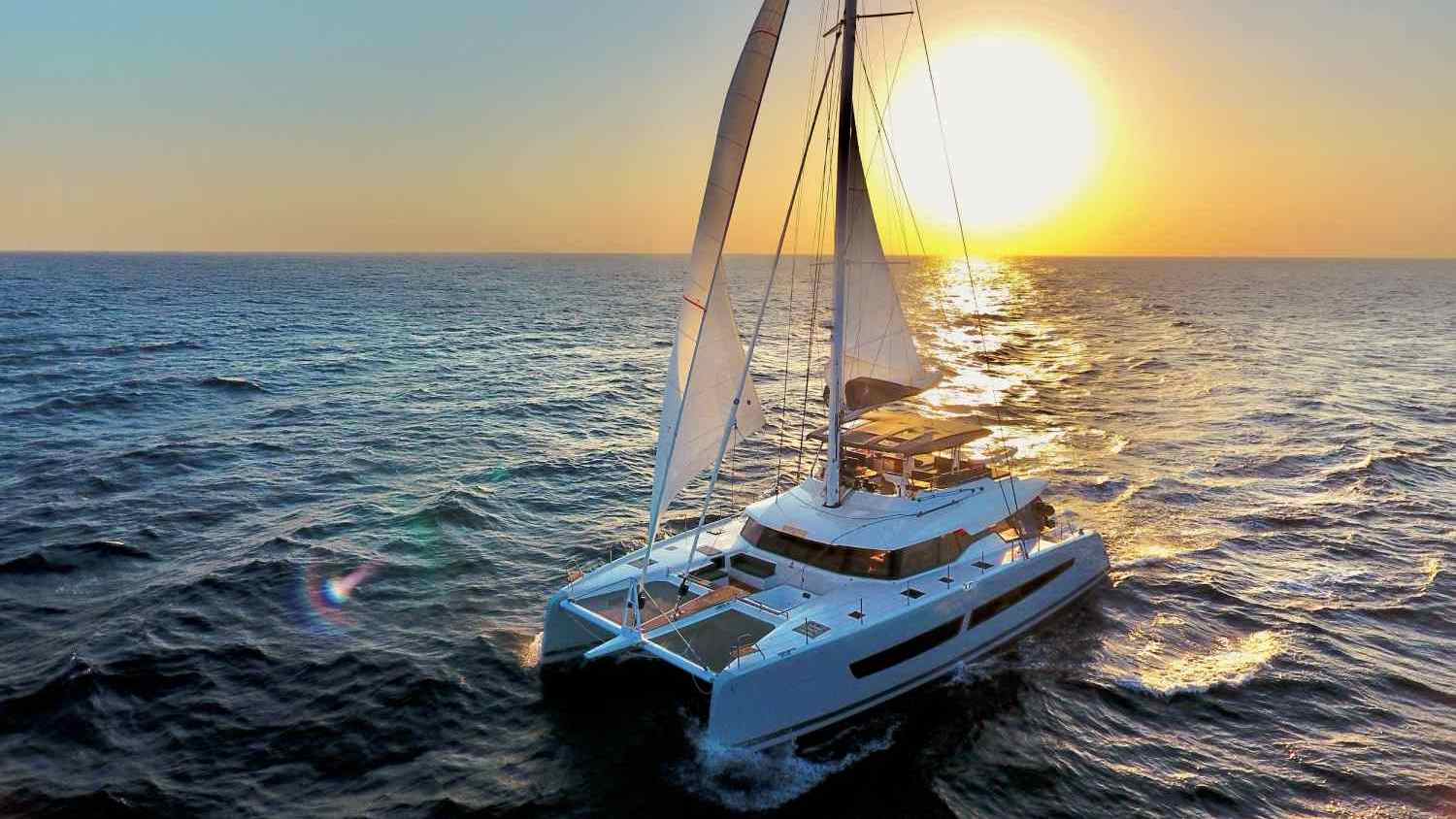 ALOIA - aerial | Drivas Yachts