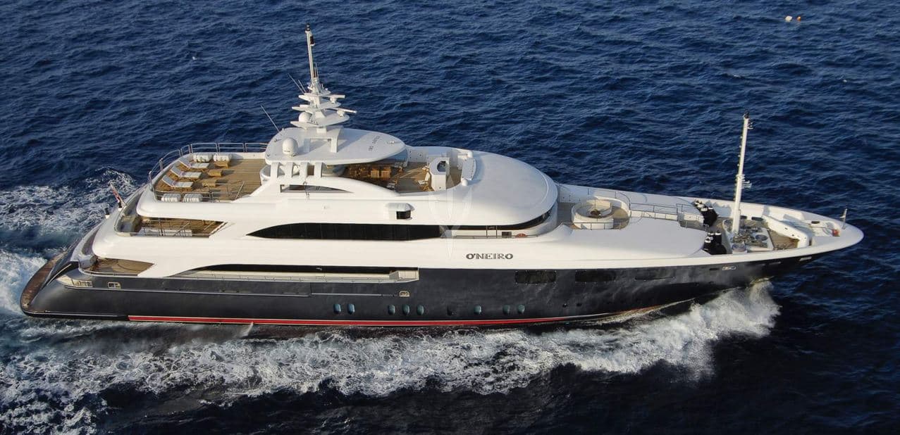 O'NEIRO - aerial | Drivas Yachts
