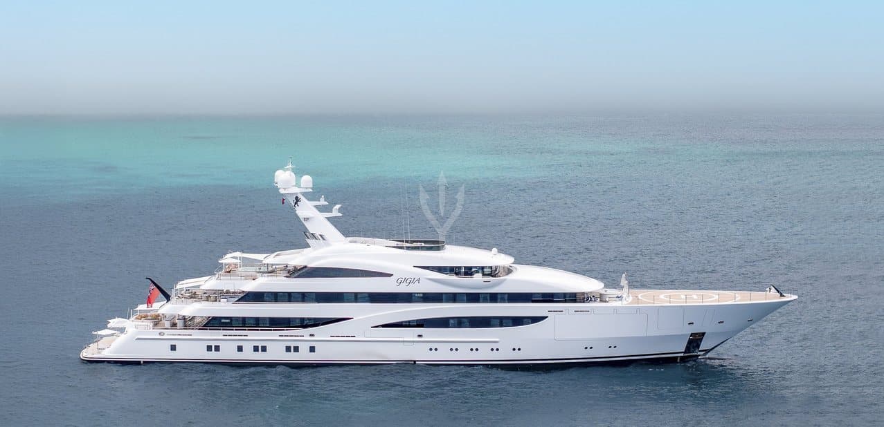 Motor yacht GIGIA 85m by Lurssen — photo 2