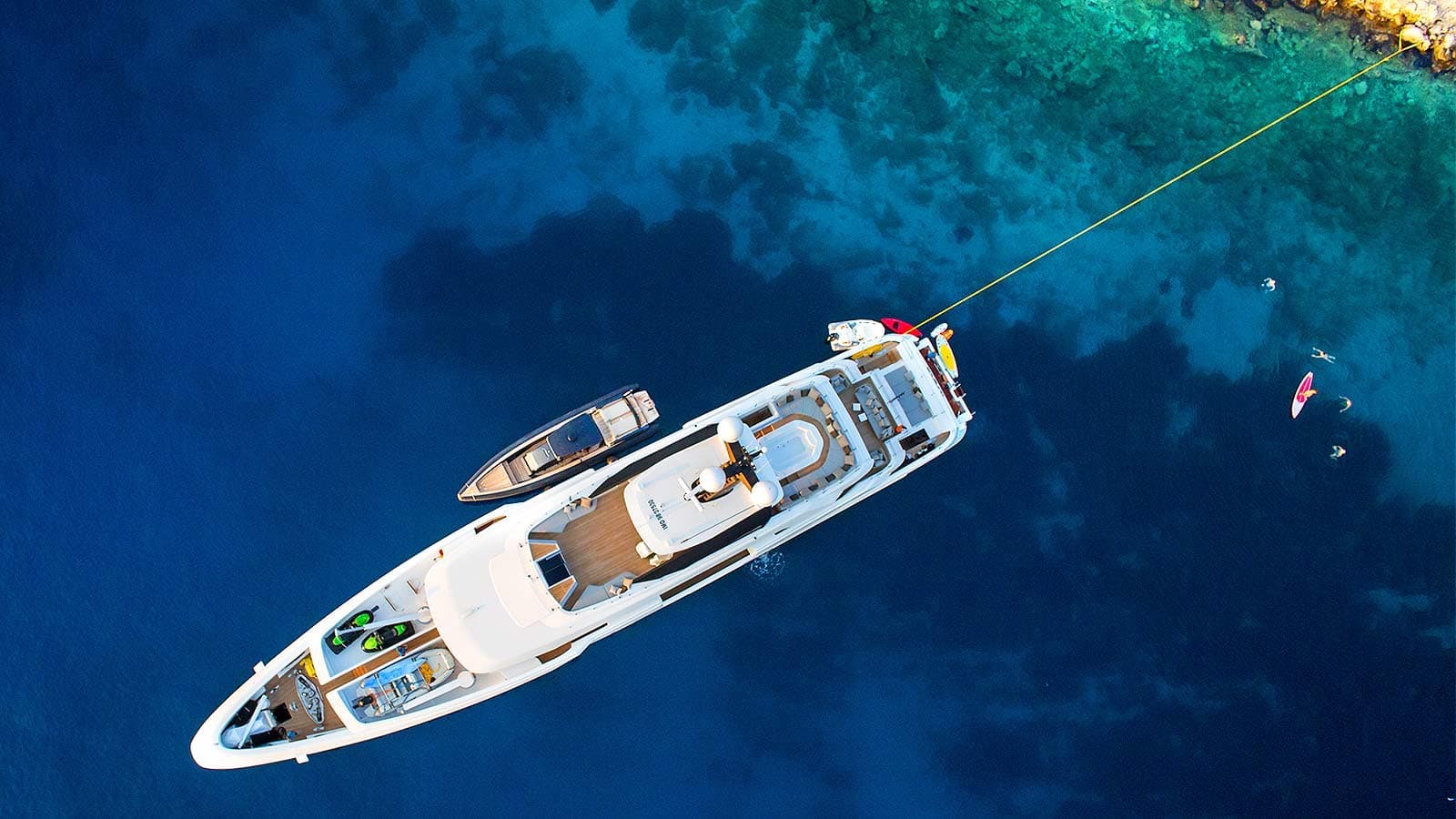 OURANOS - aerial | Drivas Yachts