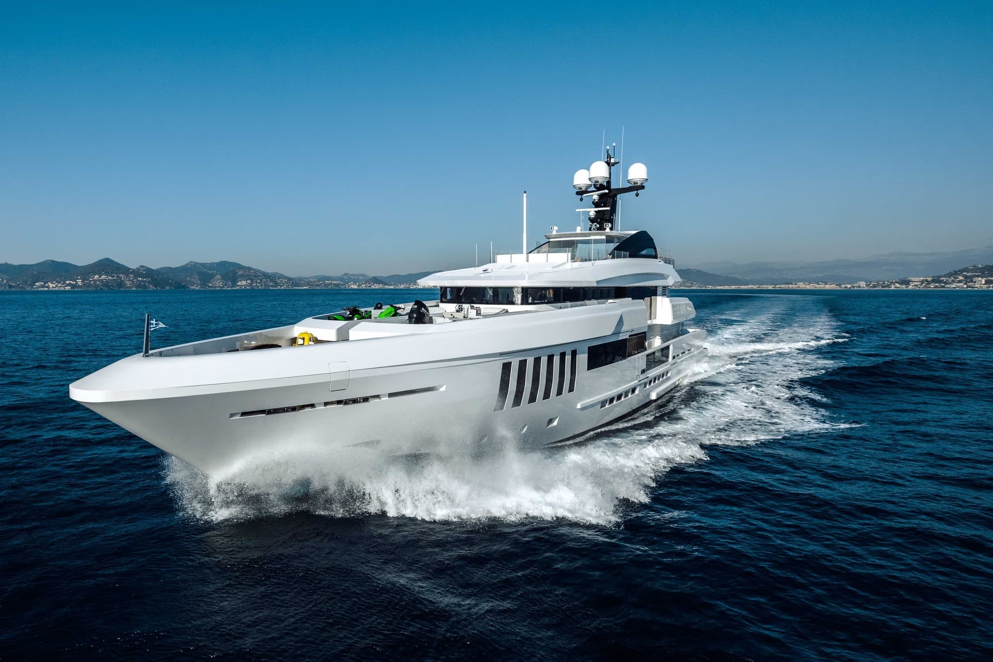 OURANOS - ext running | Drivas Yachts