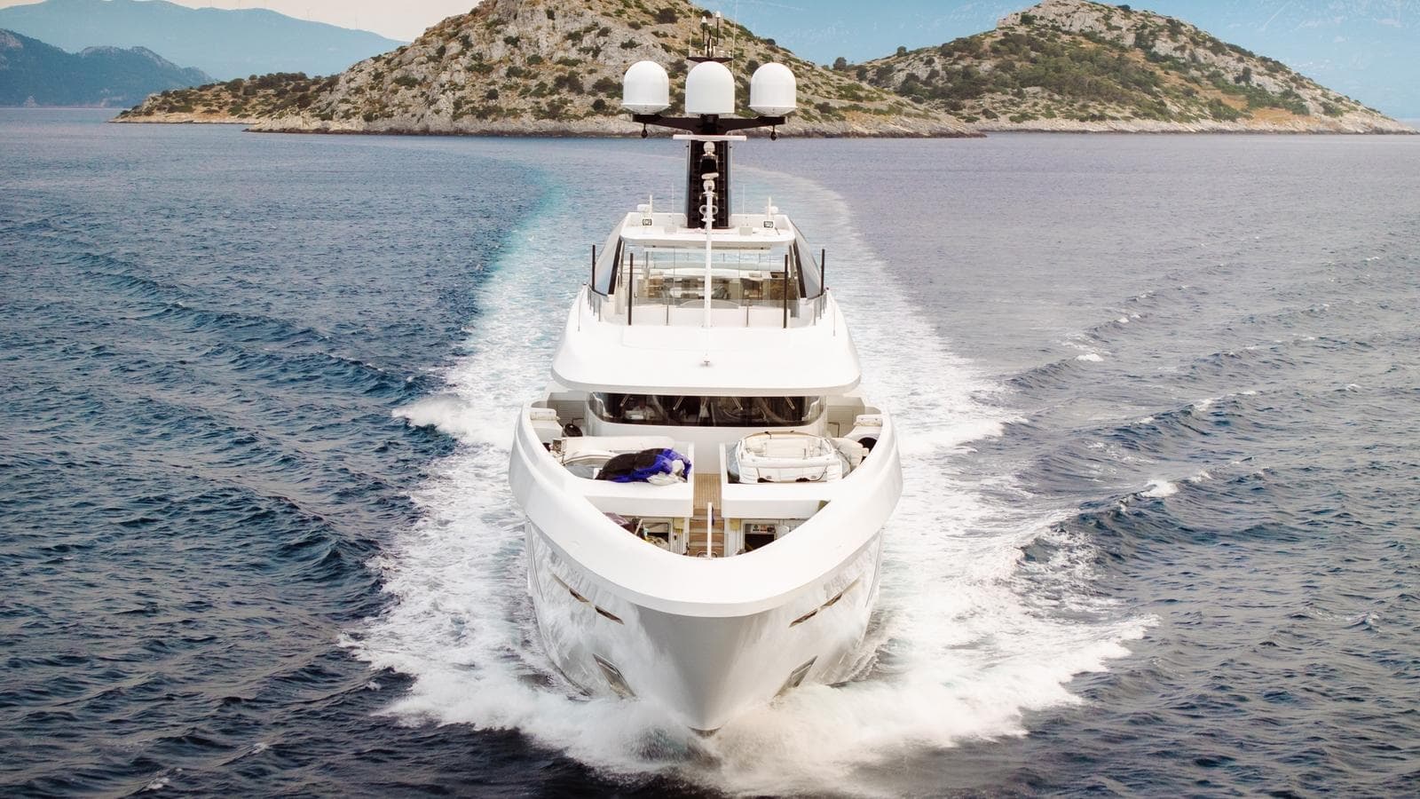 OURANOS - ext running | Drivas Yachts