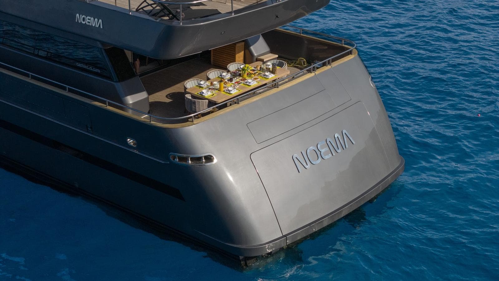 NOEMA - aerial | Drivas Yachts