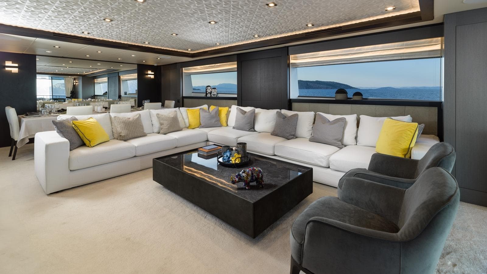 NOEMA - saloon | Drivas Yachts