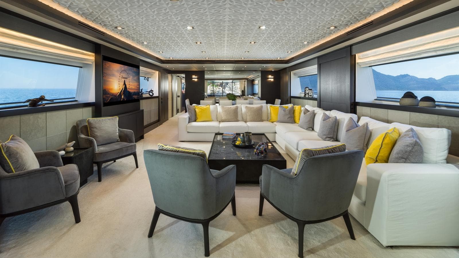 NOEMA - saloon | Drivas Yachts