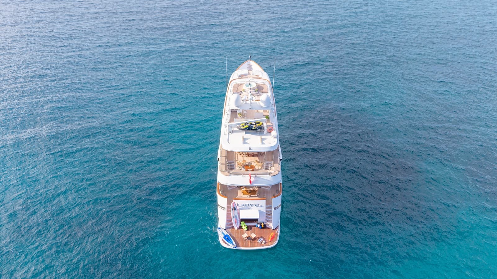 LADY G II - aerial | Drivas Yachts