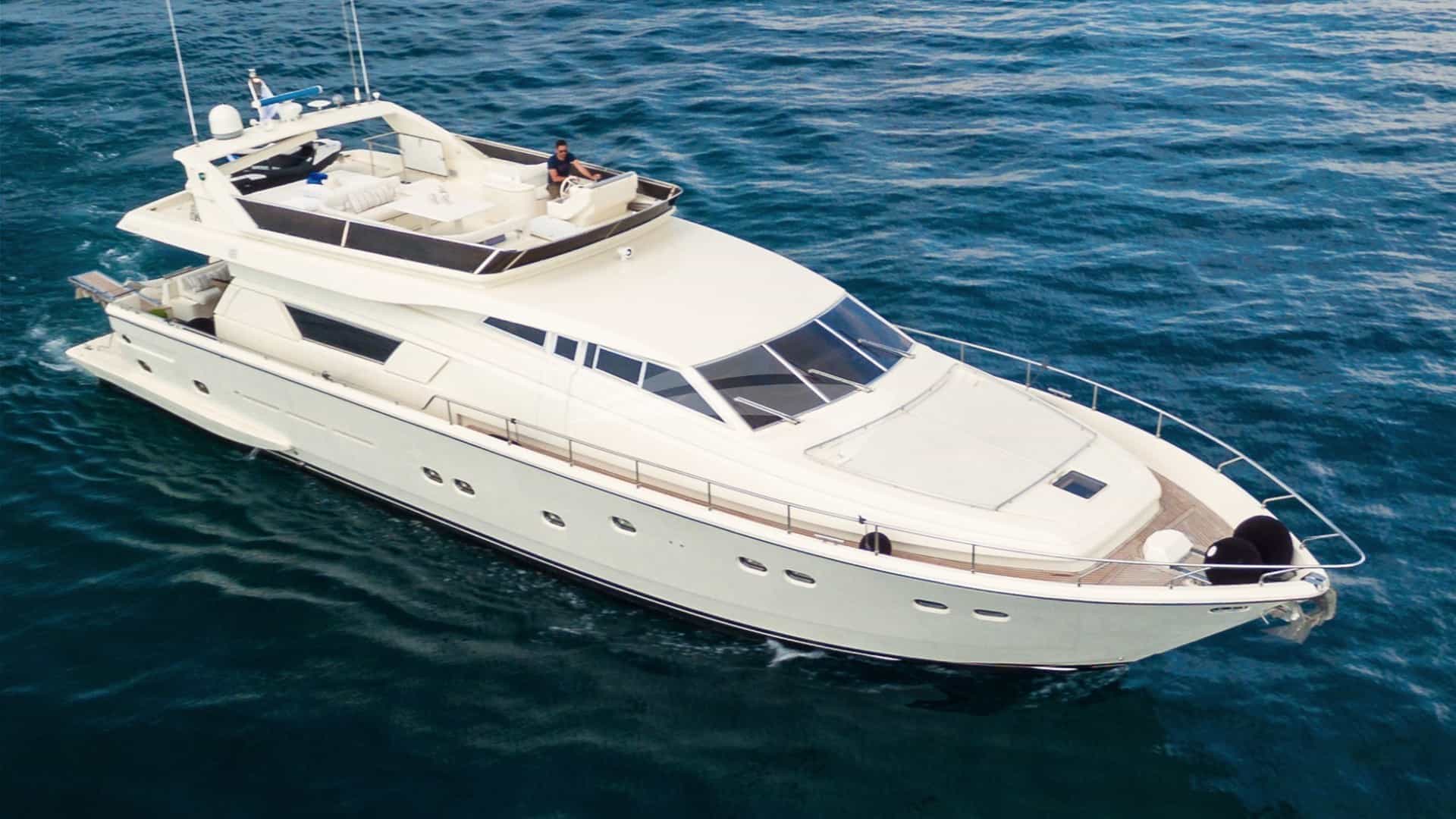 VENTO - aerial | Drivas Yachts