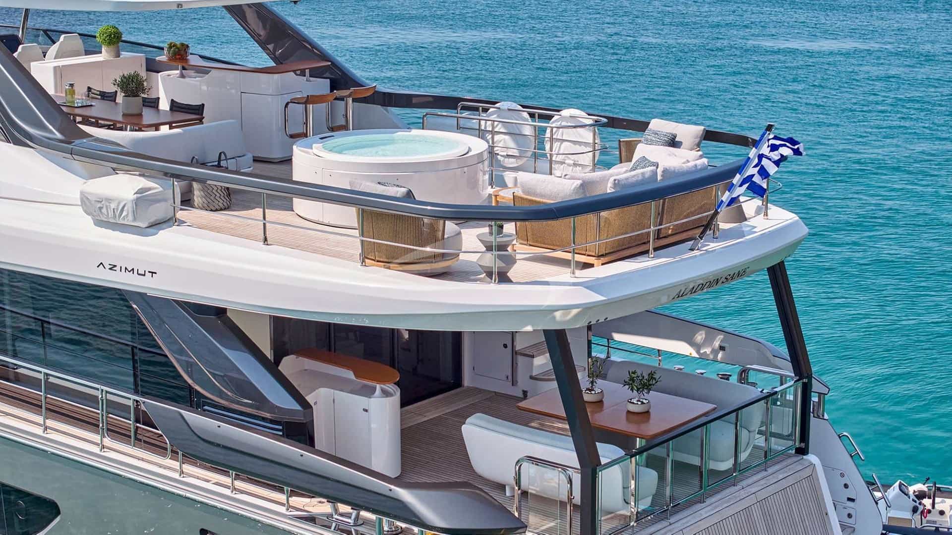 Motor yacht ALADDIN SANE 26m by Azimut — photo 6
