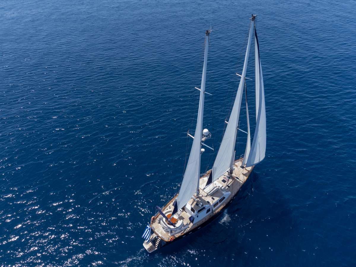 SPIRIT L - aerial | Drivas Yachts