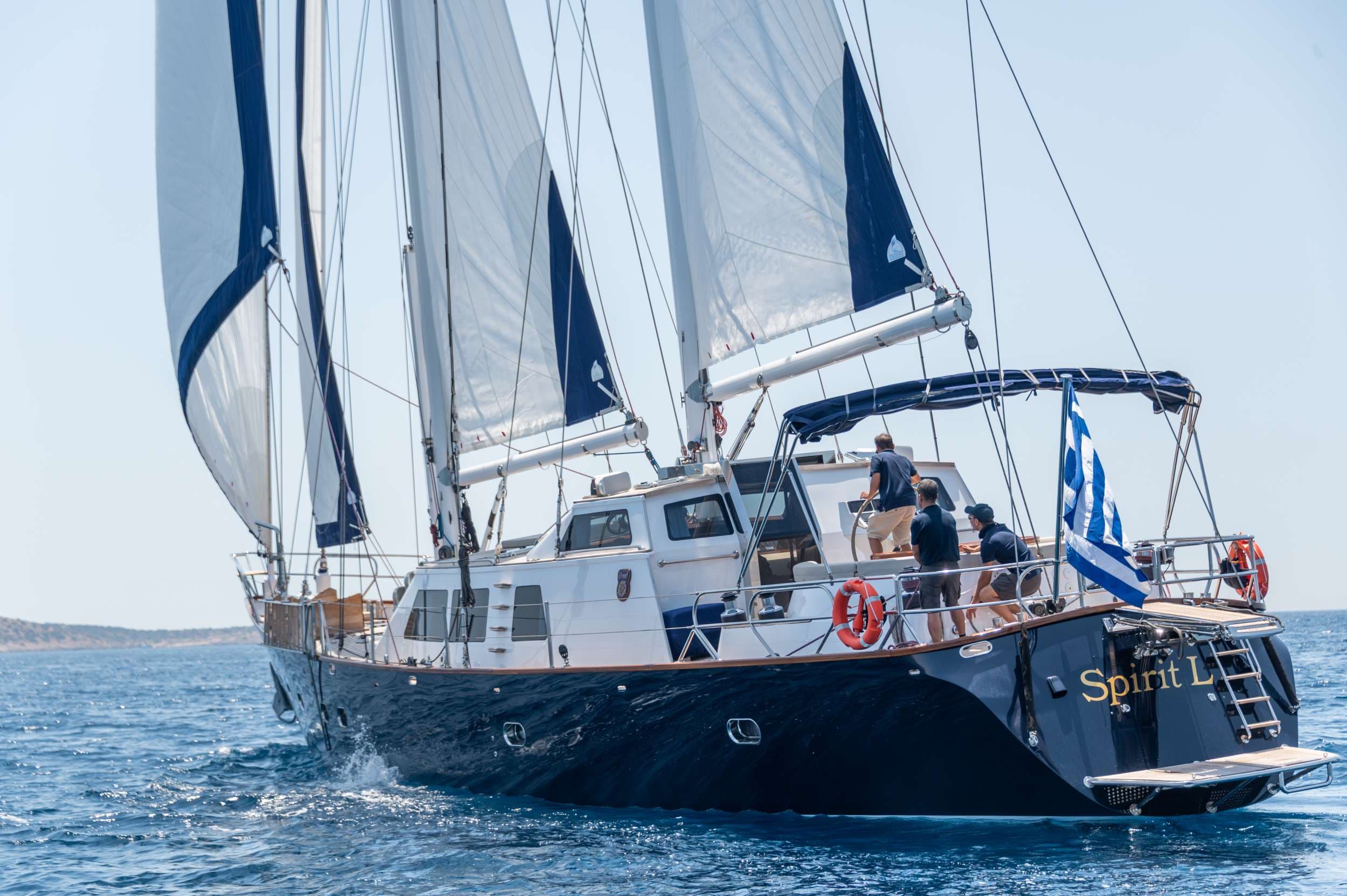 SPIRIT L - ext stbd | Drivas Yachts