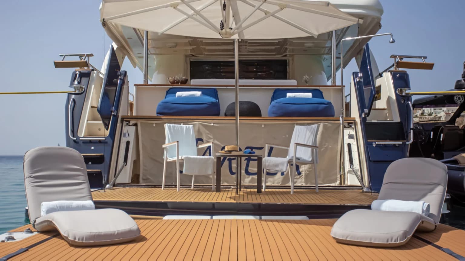 HAG - deck aft | Drivas Yachts