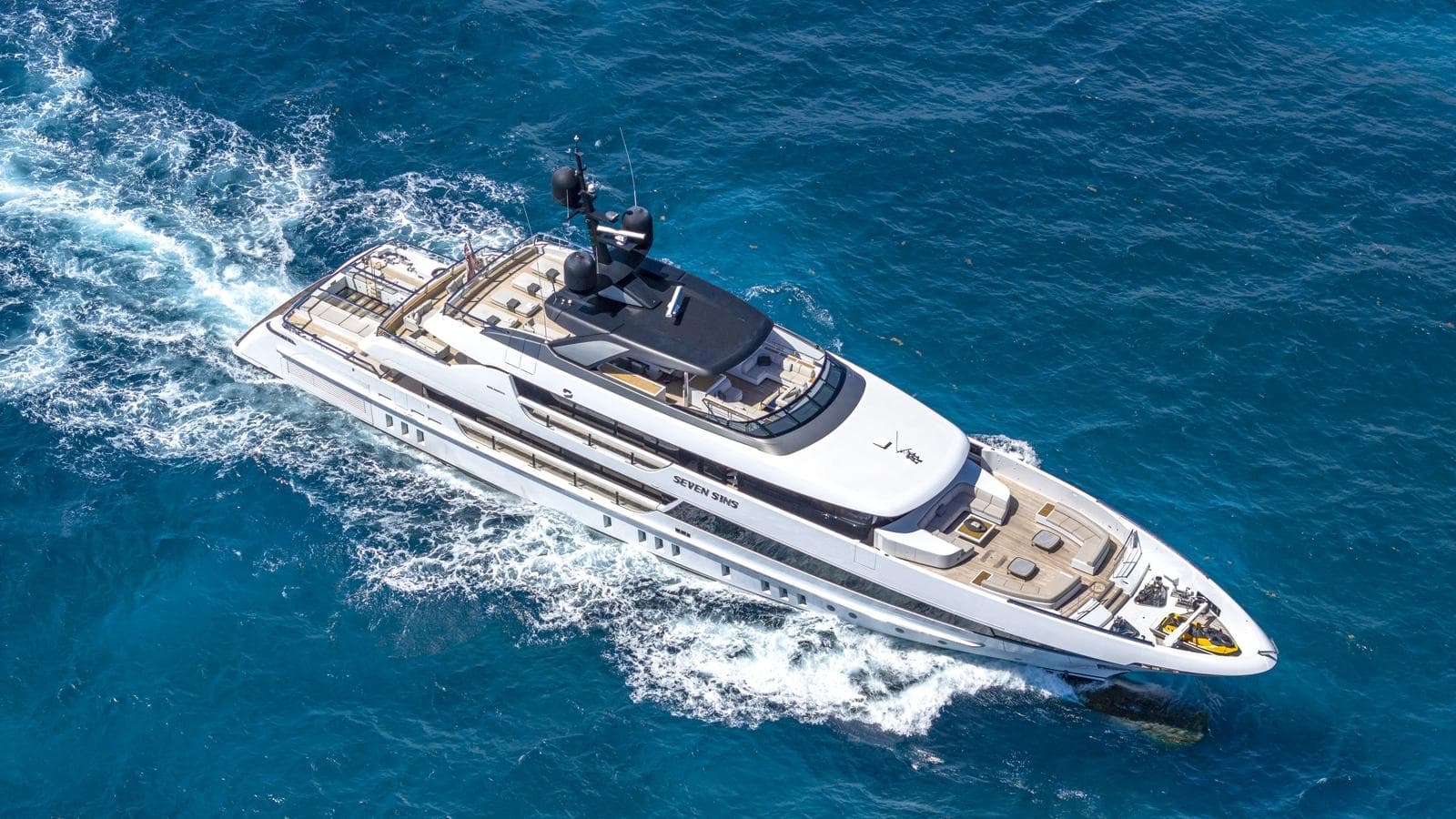 SEVEN SINS - aerial | Drivas Yachts