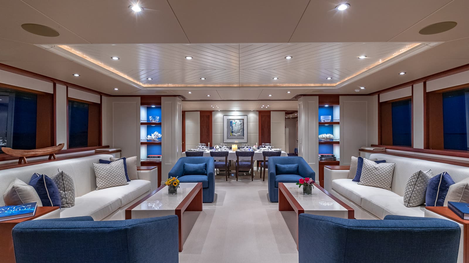 PISCES - saloon | Drivas Yachts