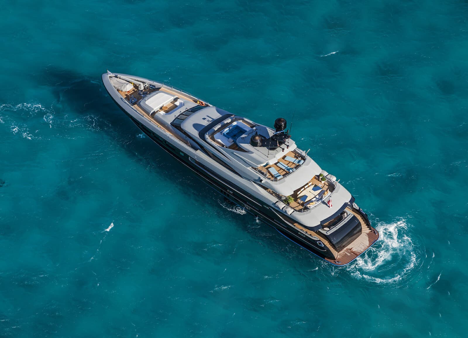 MAESTRO - aerial | Drivas Yachts