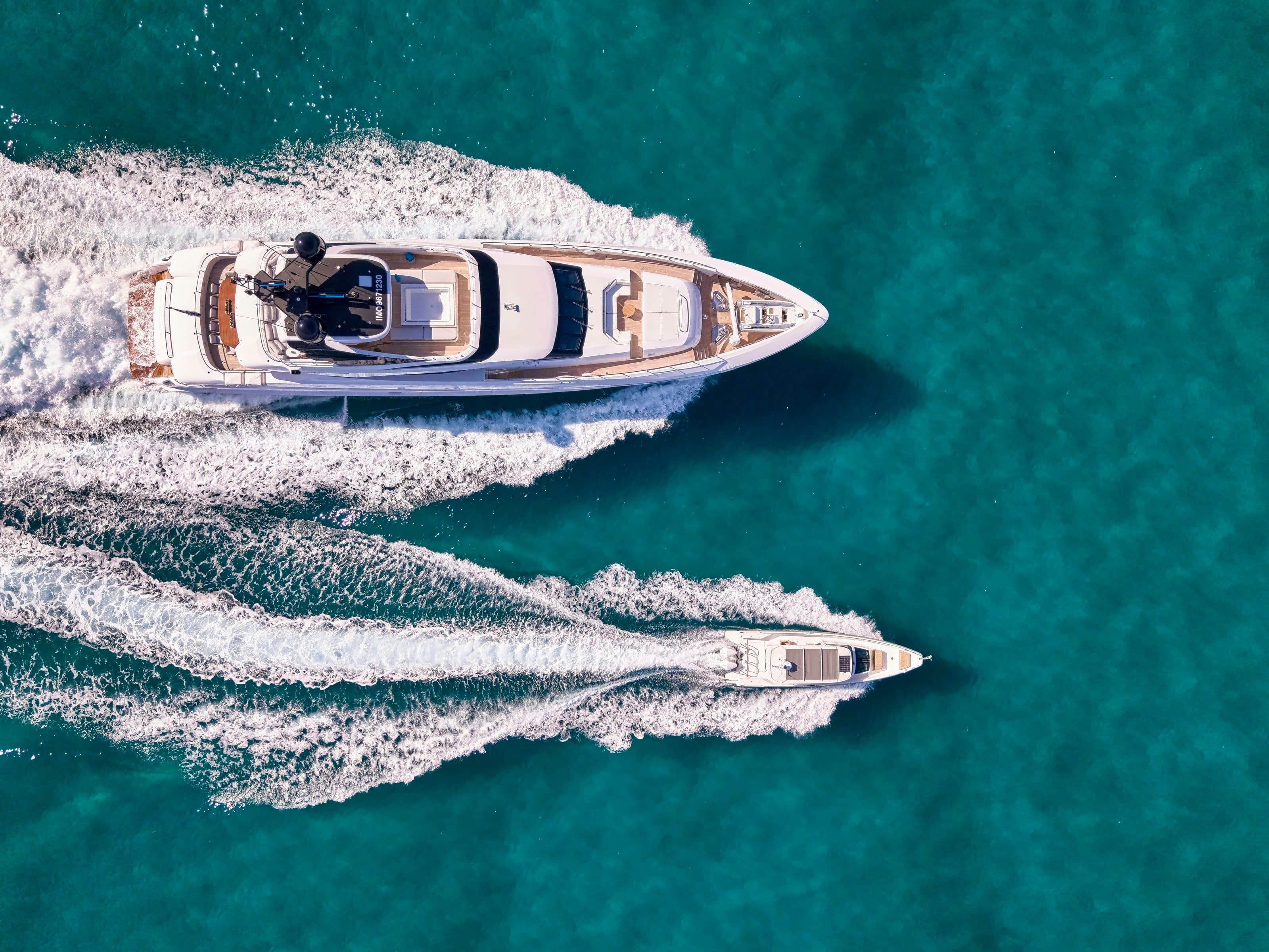 MAESTRO - aerial | Drivas Yachts