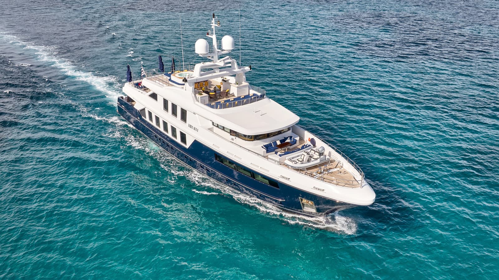 TIMBUKTU - aerial | Drivas Yachts